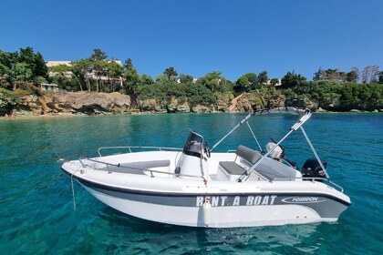 Rental Boat without license  Poseidon 170 Agia Pelagia