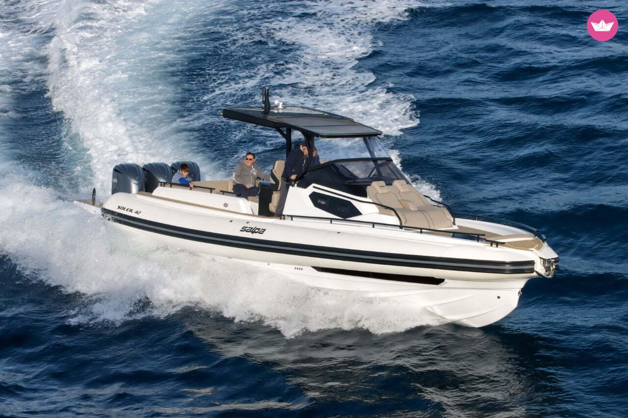 Semi-rigide Salpa Soleil 42 900cv 2
