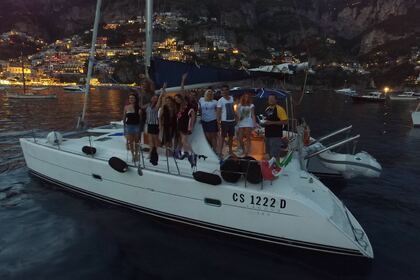 Lagoon 380 z Milazzo (Sycylia): sen Liparyjski