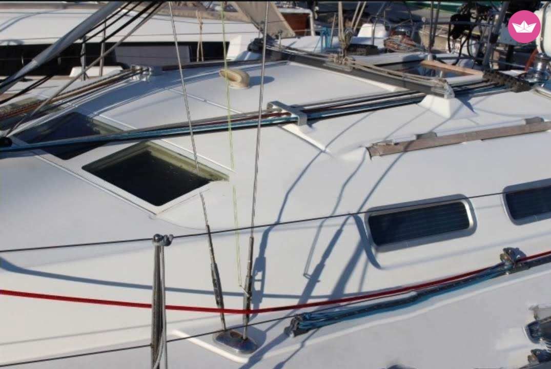 Charter sailboat in Ibiza  