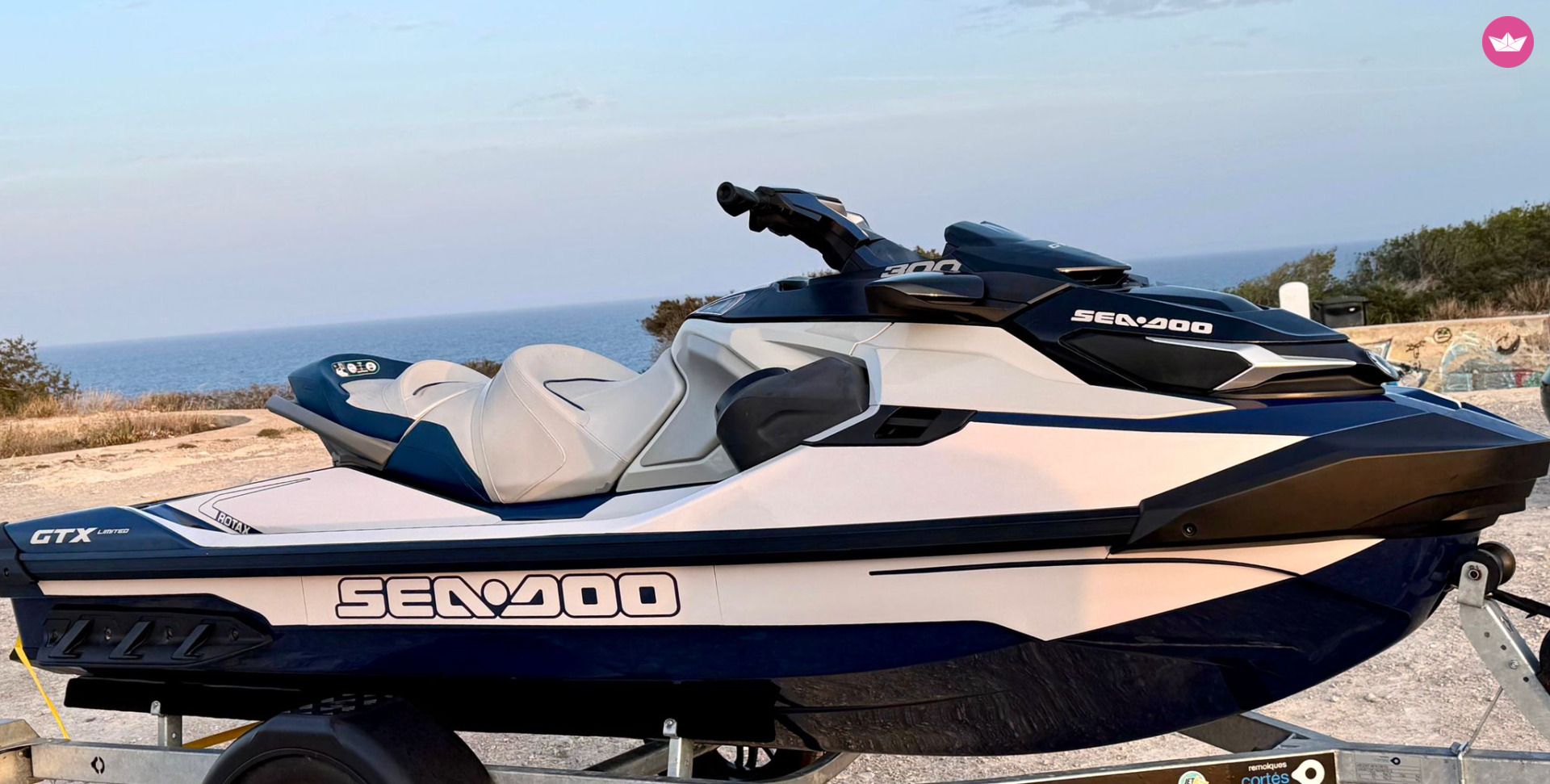 Rent Seadoo Gtx Limited 300 Jet ski (2024) in Ibiza - Click&Boat