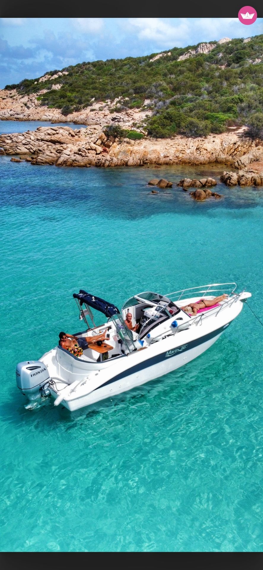 Bateau à moteur Marinello cabin26 250cv 2