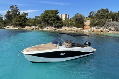 Rental Motorboat Quicksilver Activ 755 Sundeck Juan les Pins