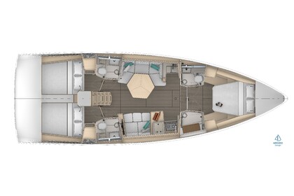 Hire Sailboat  Sunsail 44.3 Castries