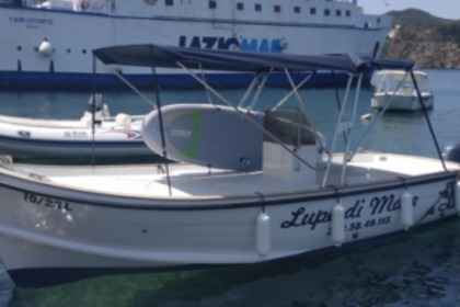 Rental Boat without license  Zottola Italy 21 Ponza