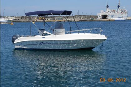 Rental Boat without license  Bluline 550 Pantelleria