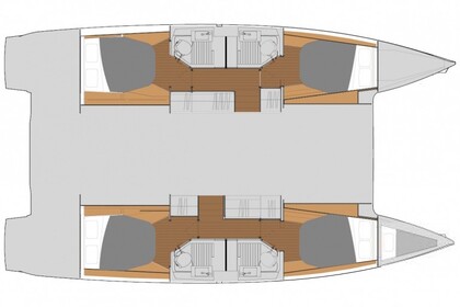 Rental Catamaran  Astréa 42 Cannigione