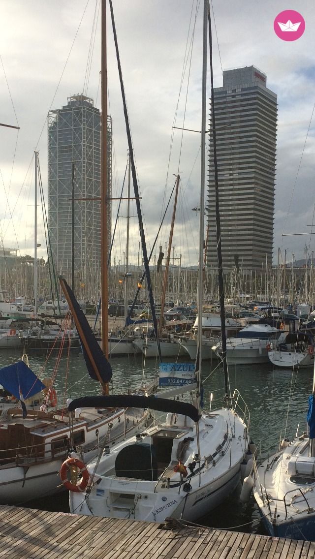 Charter sailboat in Barcelona  
