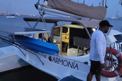 Navega con confort. Alquila precioso catamarán en Cartagena de Indias
