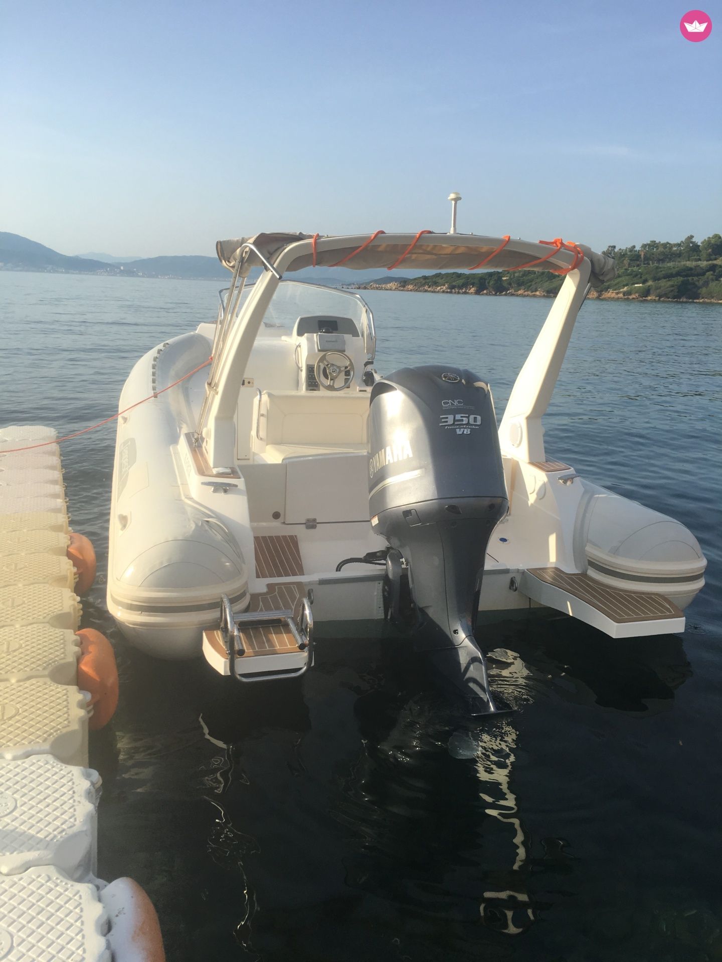 Semi-rigide Capelli tempest 850 sun 350cv 3