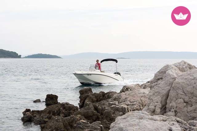 Charter motorboat in Trogir  