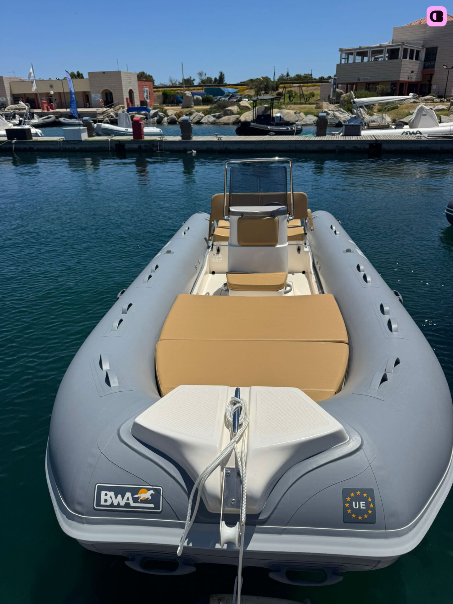 Bateau sans permis Rib Italy srl BWA 610 40cv 3