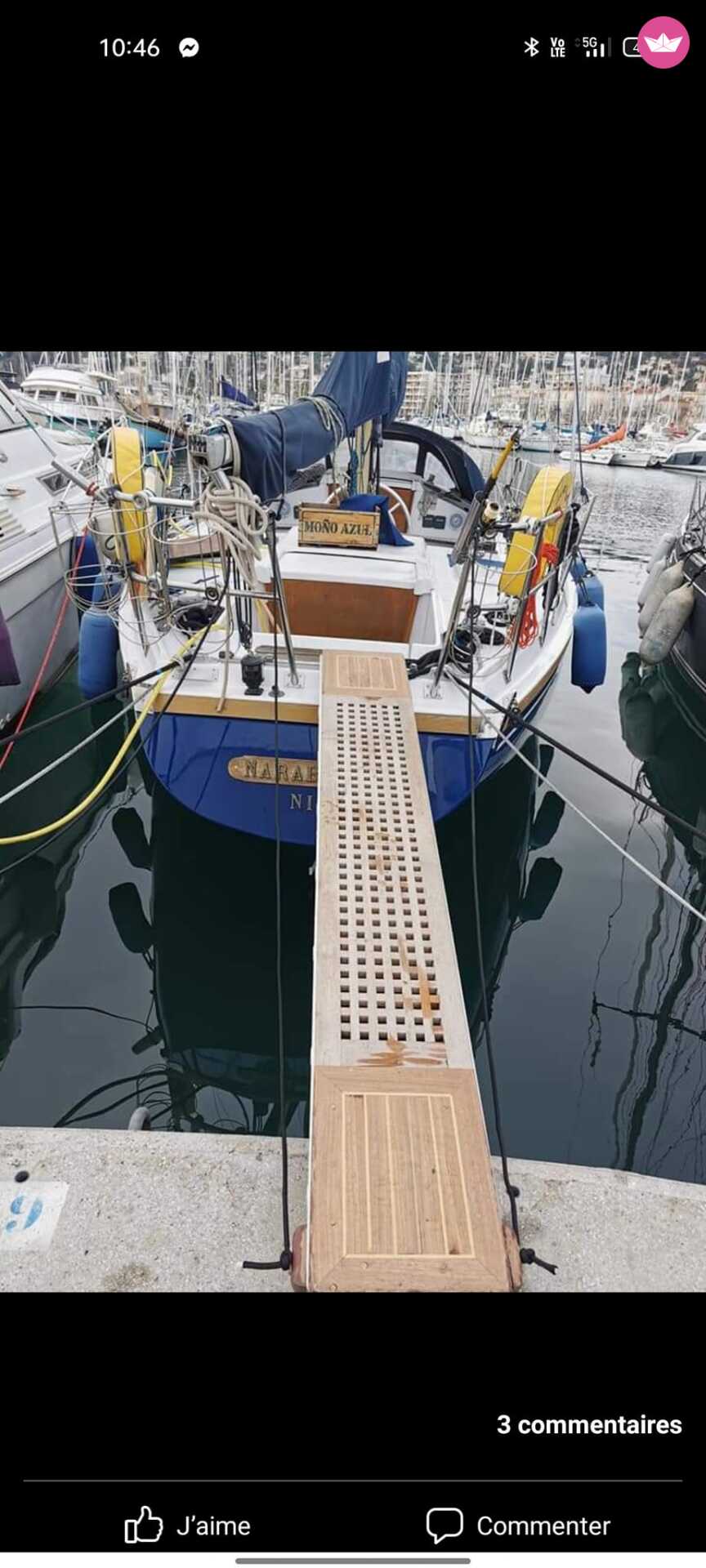 Voilier Dufour sortilège 14m 4