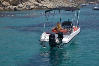 Location Bateau à moteur L.a white L. a White Mykonos