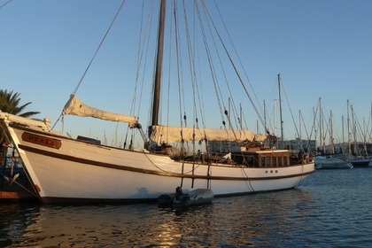 Miete Segelboot Vieux gréement cotre aurique Port Leucate