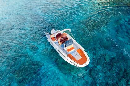 Verhuur Motorboot Poseidon Blue Water 210 Palaiokastritsa