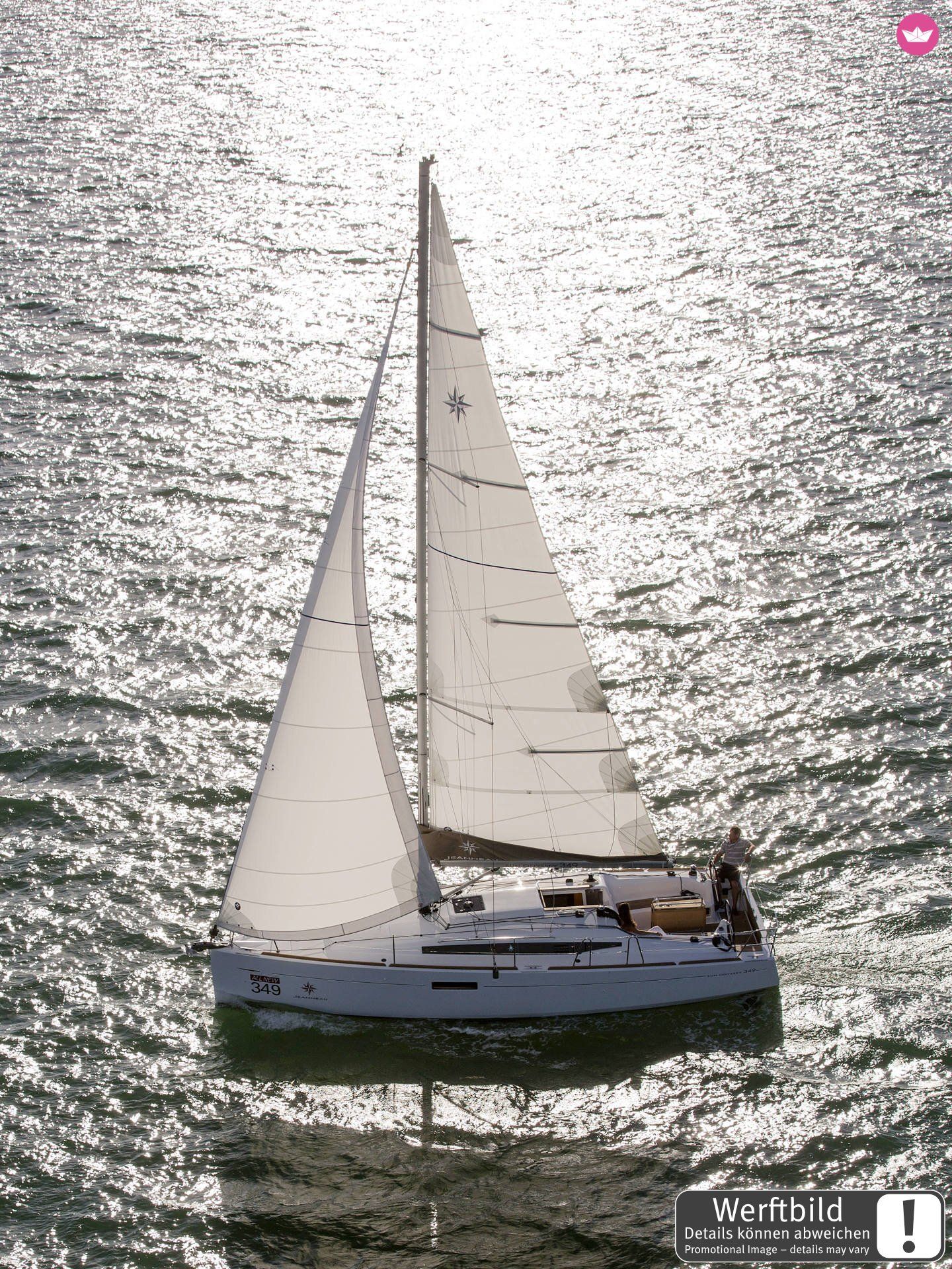 Voilier Jeanneau Sun Odyssey 349 - 2 cab. 10m 2