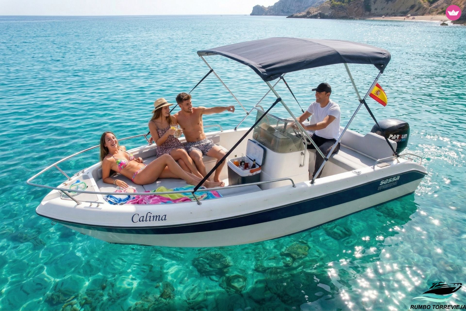 Bateau sans permis Sessa Marine Key largo 14 15cv