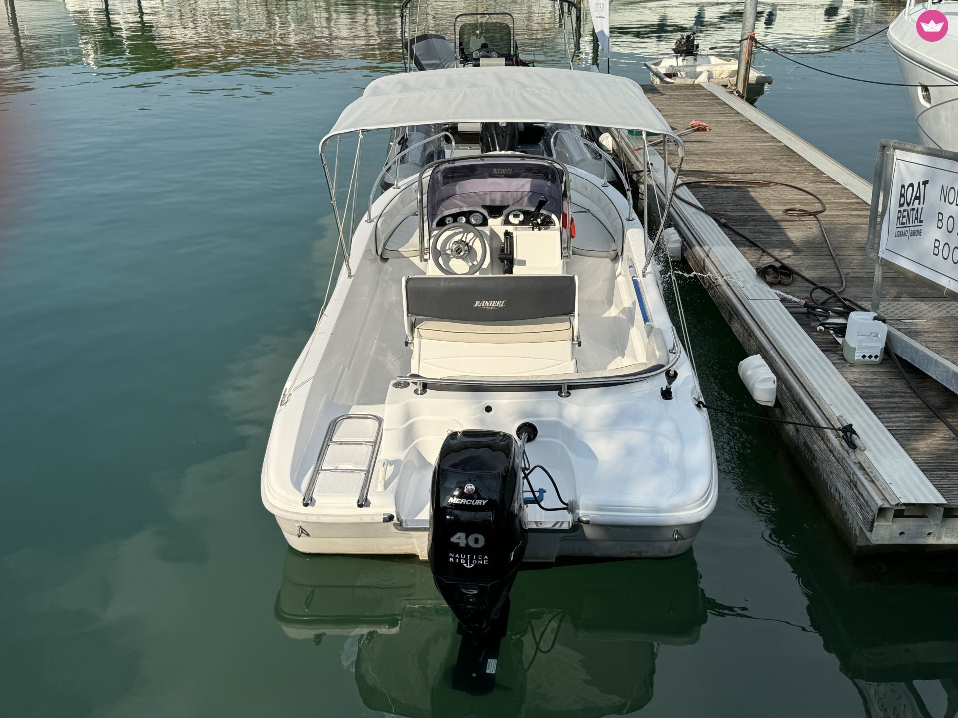 Hyra båt Ranieri Shark 19
