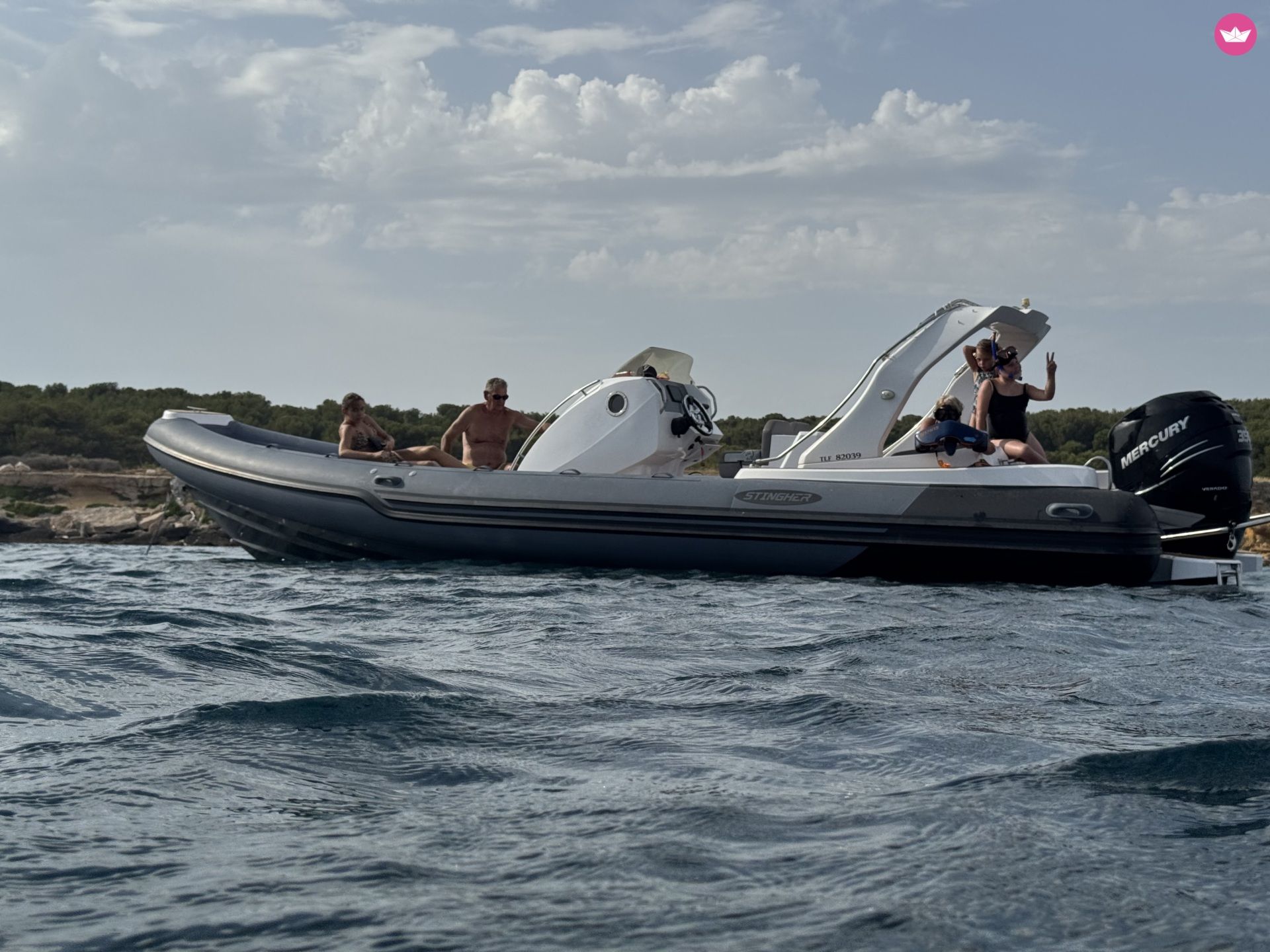 Semi-rigide Stingher 30 GT 350cv 2