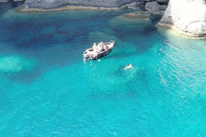 Hire Motorboat Poseidon Blu Water 170 Santorini