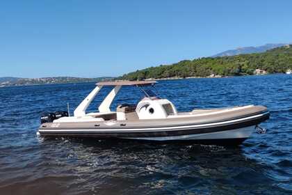 Hyra båt RIB-båt Black manta 10m50 Porto-Vecchio