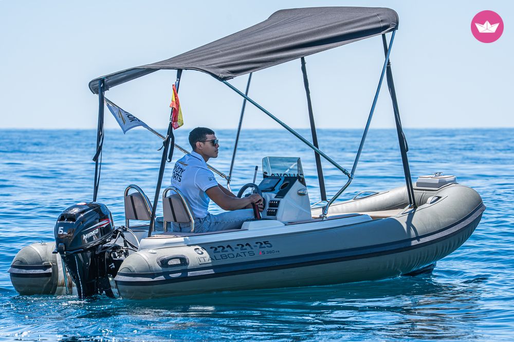Semi-rigide Italboats Stingher 380FR 30cv 2