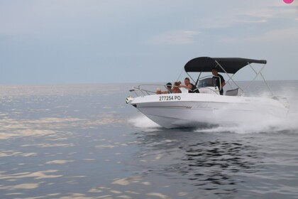 Miete Motorboot Nautitech Blueline 19 Općina Poreč