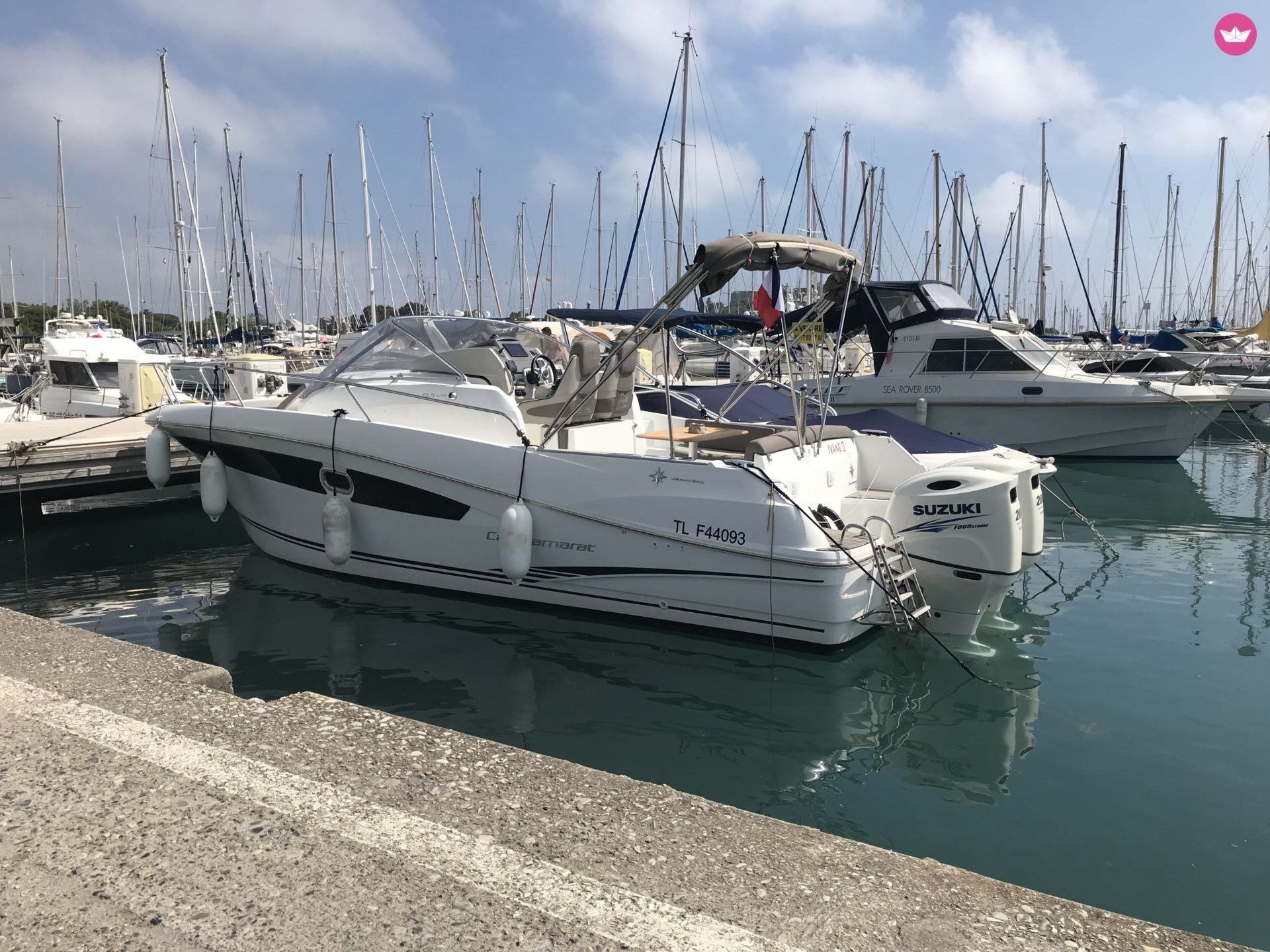 Location bateau à moteur à Antibes de particuliers et professionnels