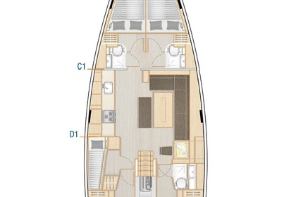 Location Voilier Hanse Hanse 508 Kaštela