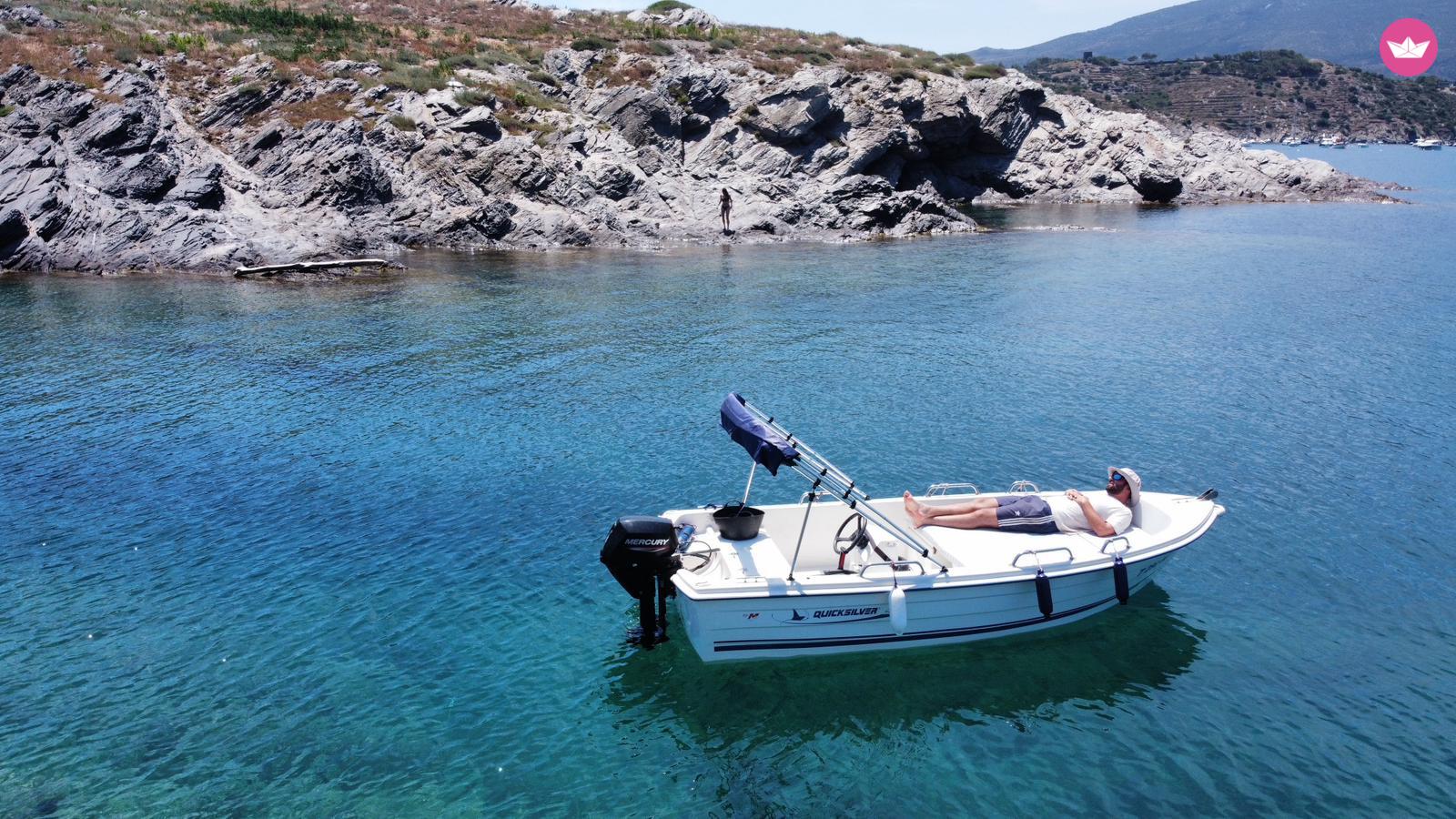 Bateau à moteur Quicksilver 440 15cv 6