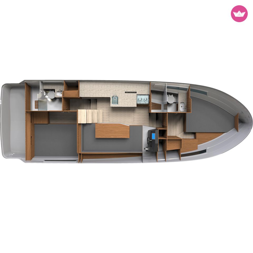 Péniche Houseboat Grand 37
