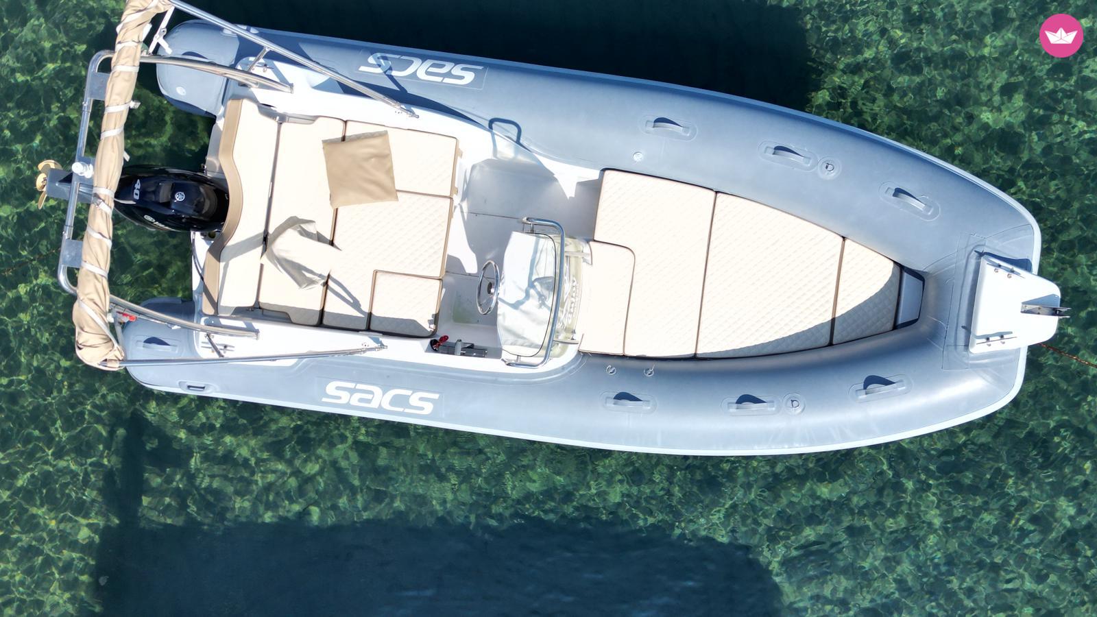 Bateau sans permis Sacs Marine 560 40cv