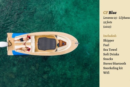 Aluguel Lancha Lilybaeum Yacht Levanzo 25 - 2023 Capri