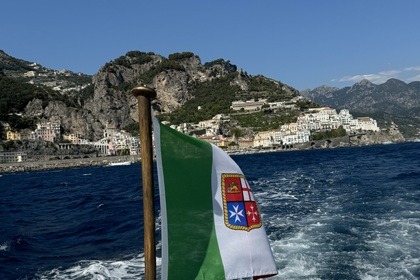 comfortable, simple, typical Amalfi coast boat
