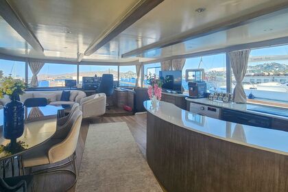 luxury yacht in Bodrum