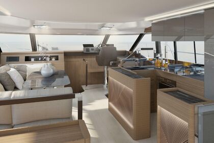 Yacht Catamarano a motore Prestige M48 (no vela)