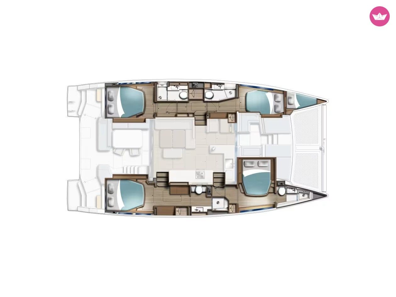 Catamaran Moorings 4600 - 4 13m