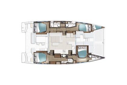 Location Catamaran  Moorings 4600 - 4 Castries