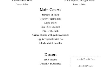 Catering for your Yacht Trip in Dubai