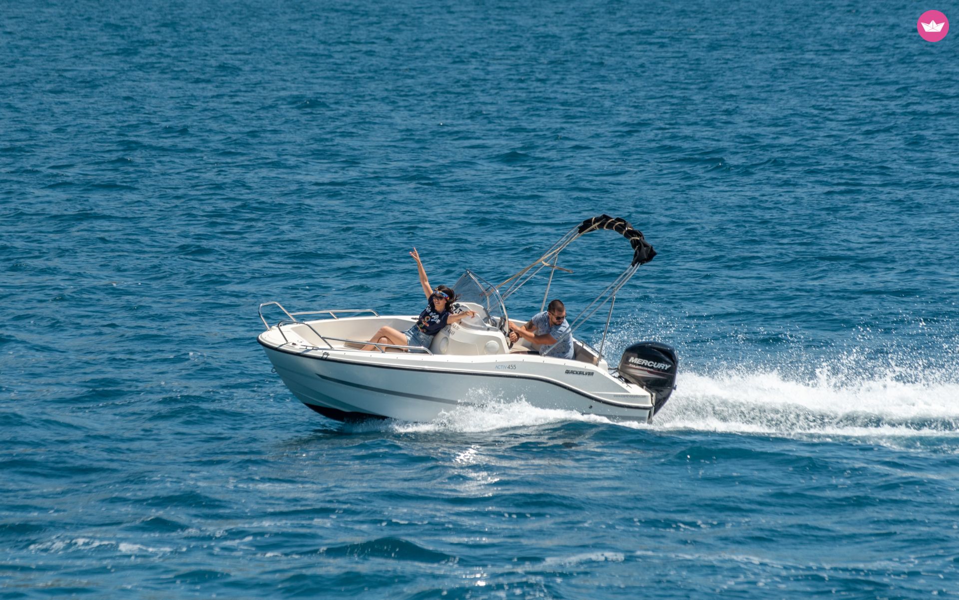 Charter Motorboat Quicksilver 455 Open Trogir