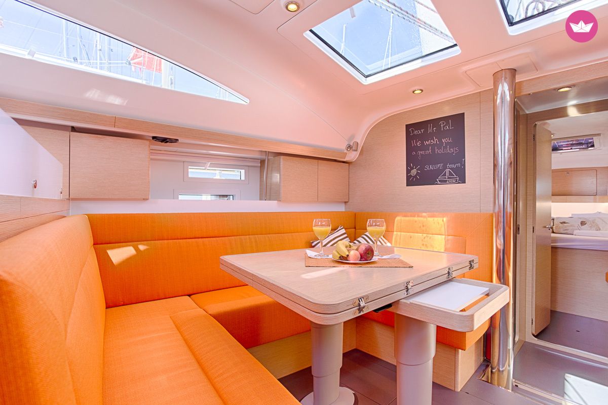 Charter Sailboat Elan 45 Impression Split