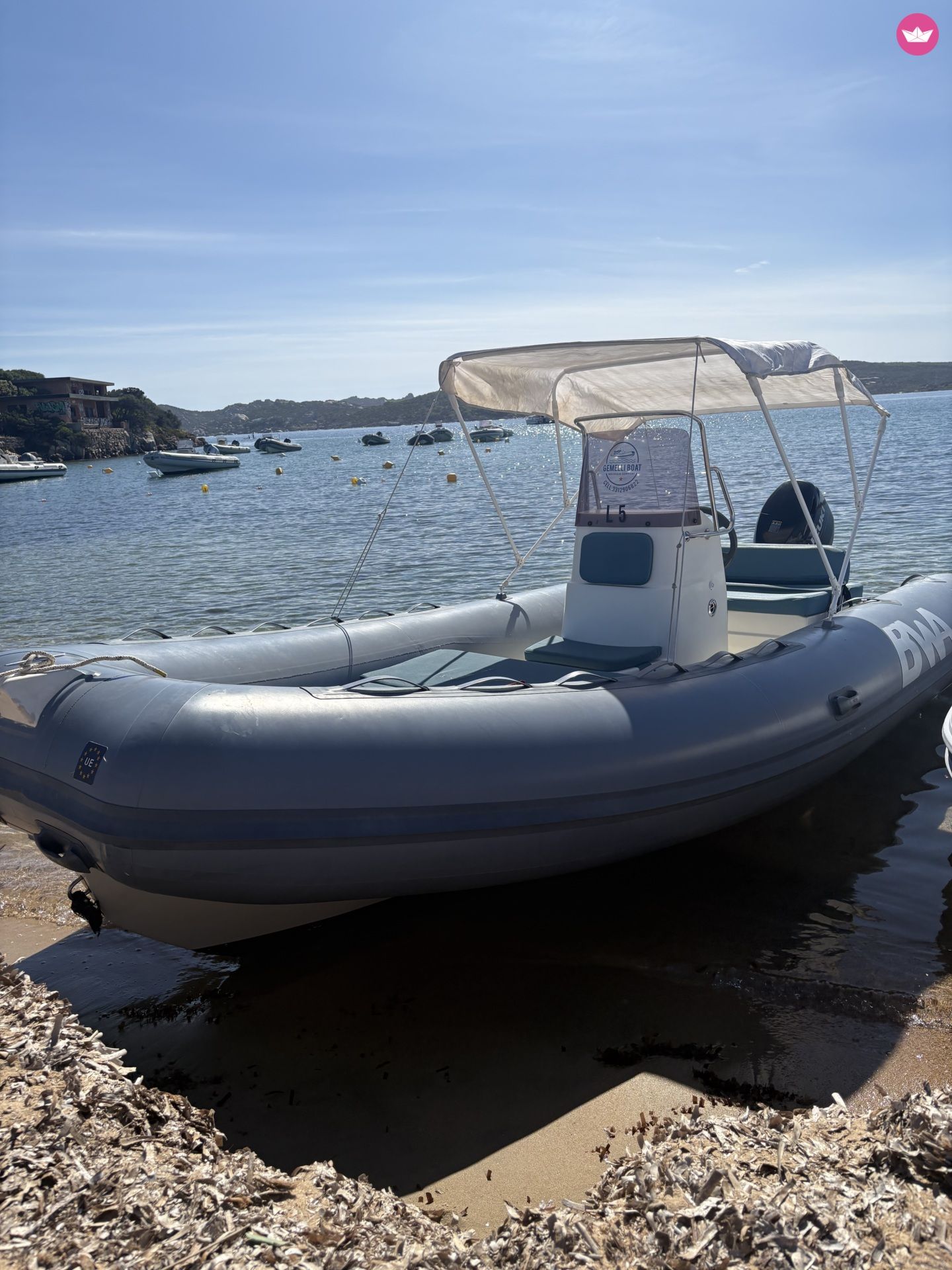 Bateau à moteur Bwa 550 40cv 2