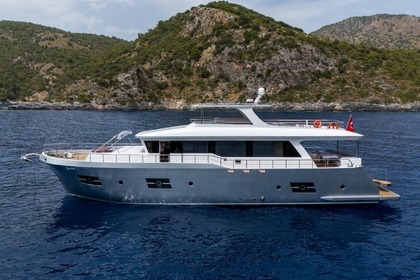Charter Motorboat Custom Made 27 metre Trawler Motor Yacht Lavin Fethiye
