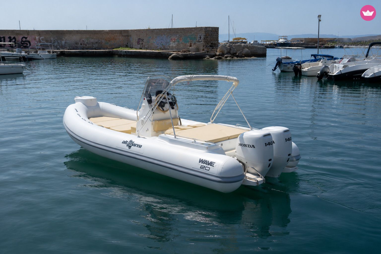 Semi-rigide ALTAMAREA WAVE 20 40cv 4