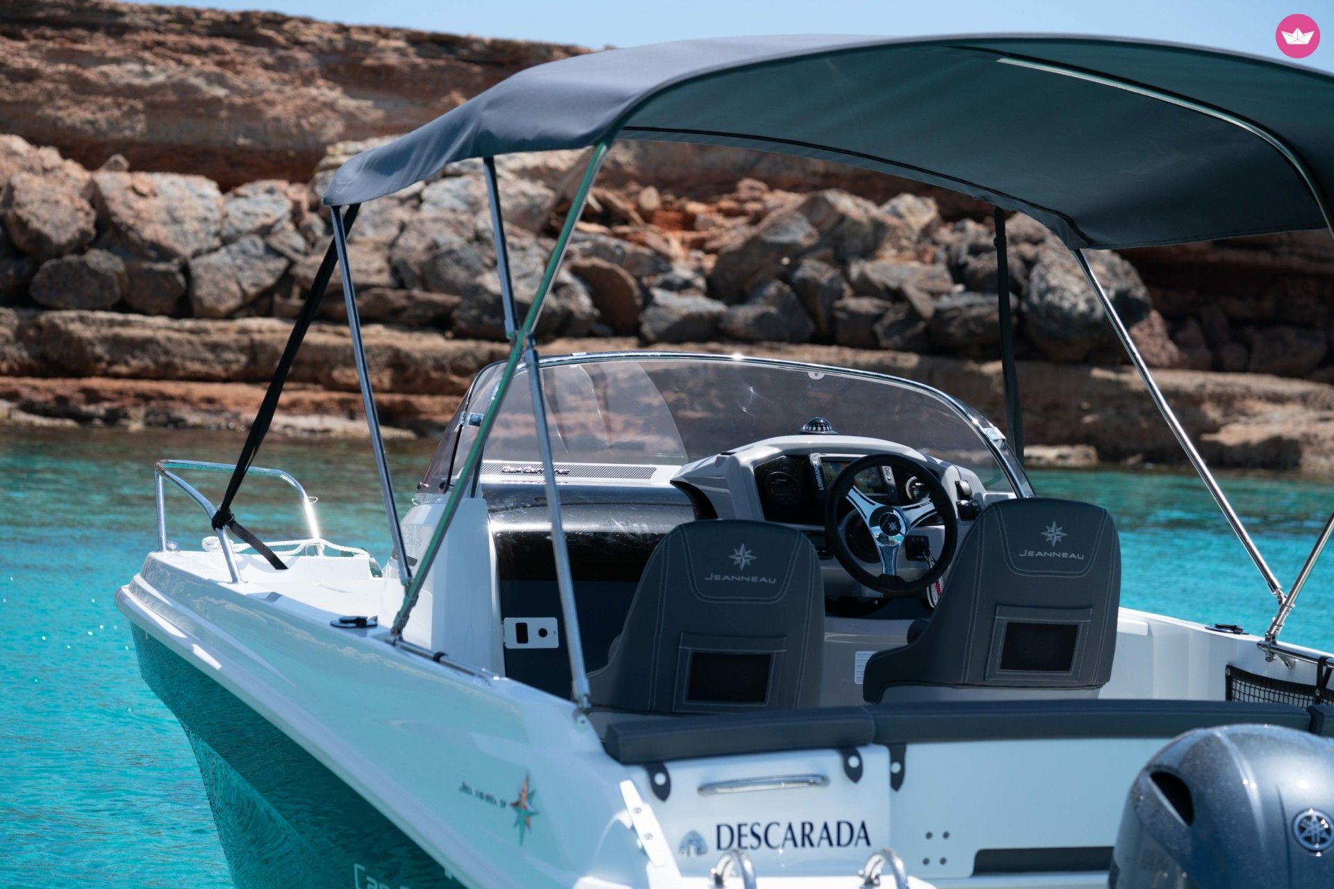 Charter motorboat in Ibiza  