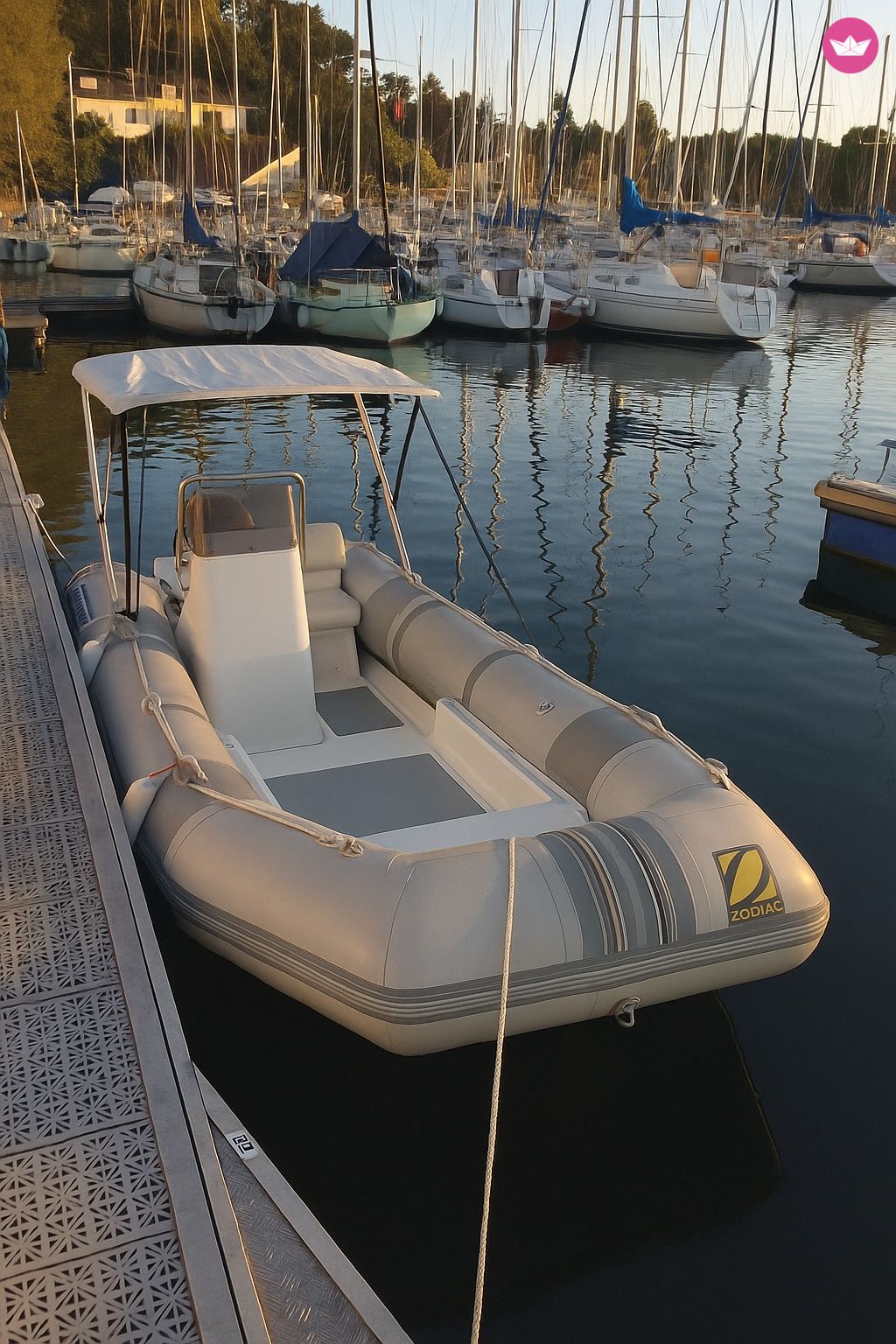 Semi-rigide Zodiac Cherokee 50cv 2