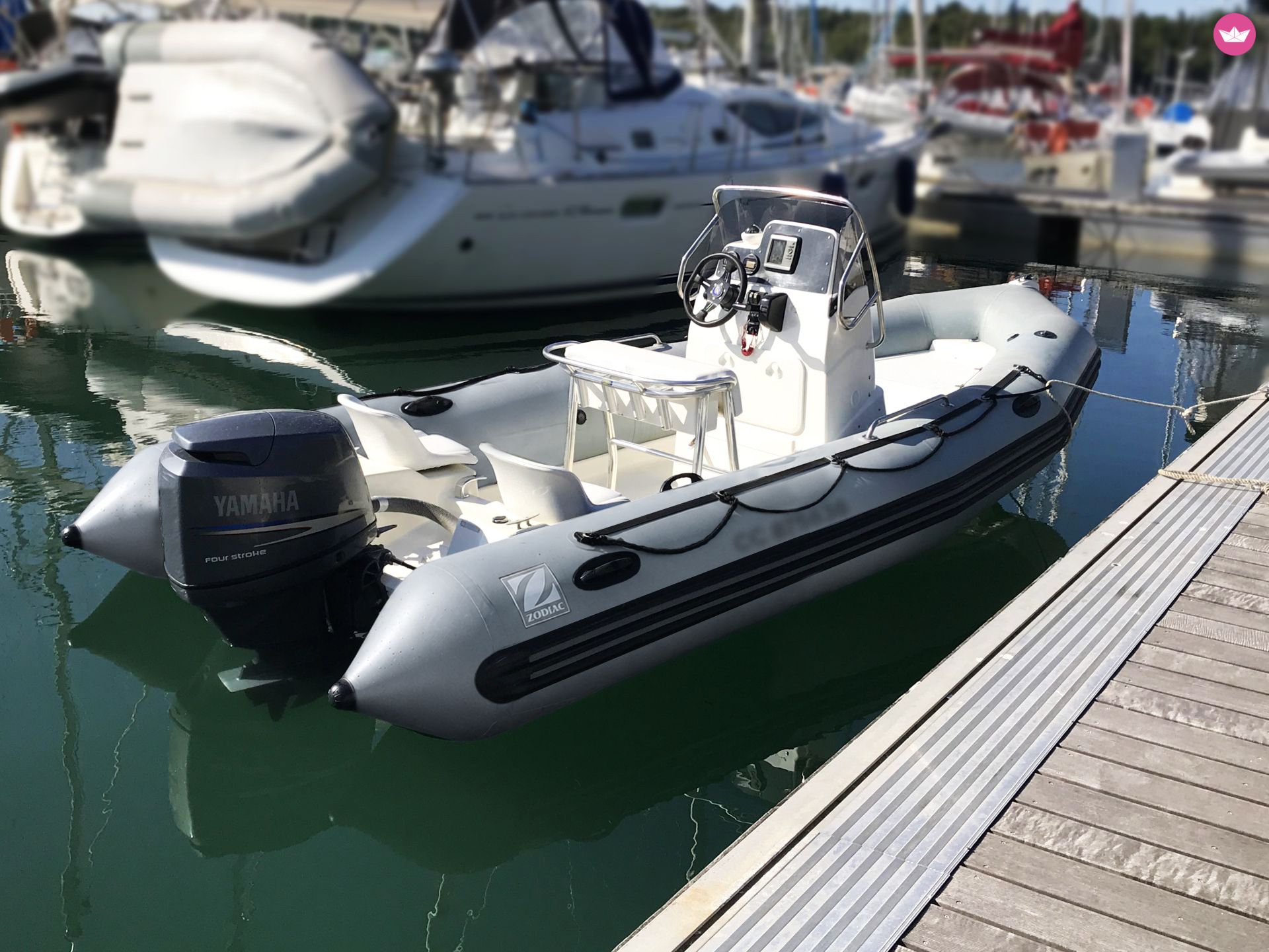 Semi-rigide Zodiac Pro Open 550 100cv 2
