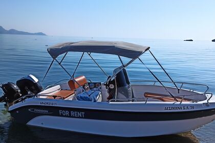 Hire Motorboat Poseidon Blue water 170 Special edition Lindos
