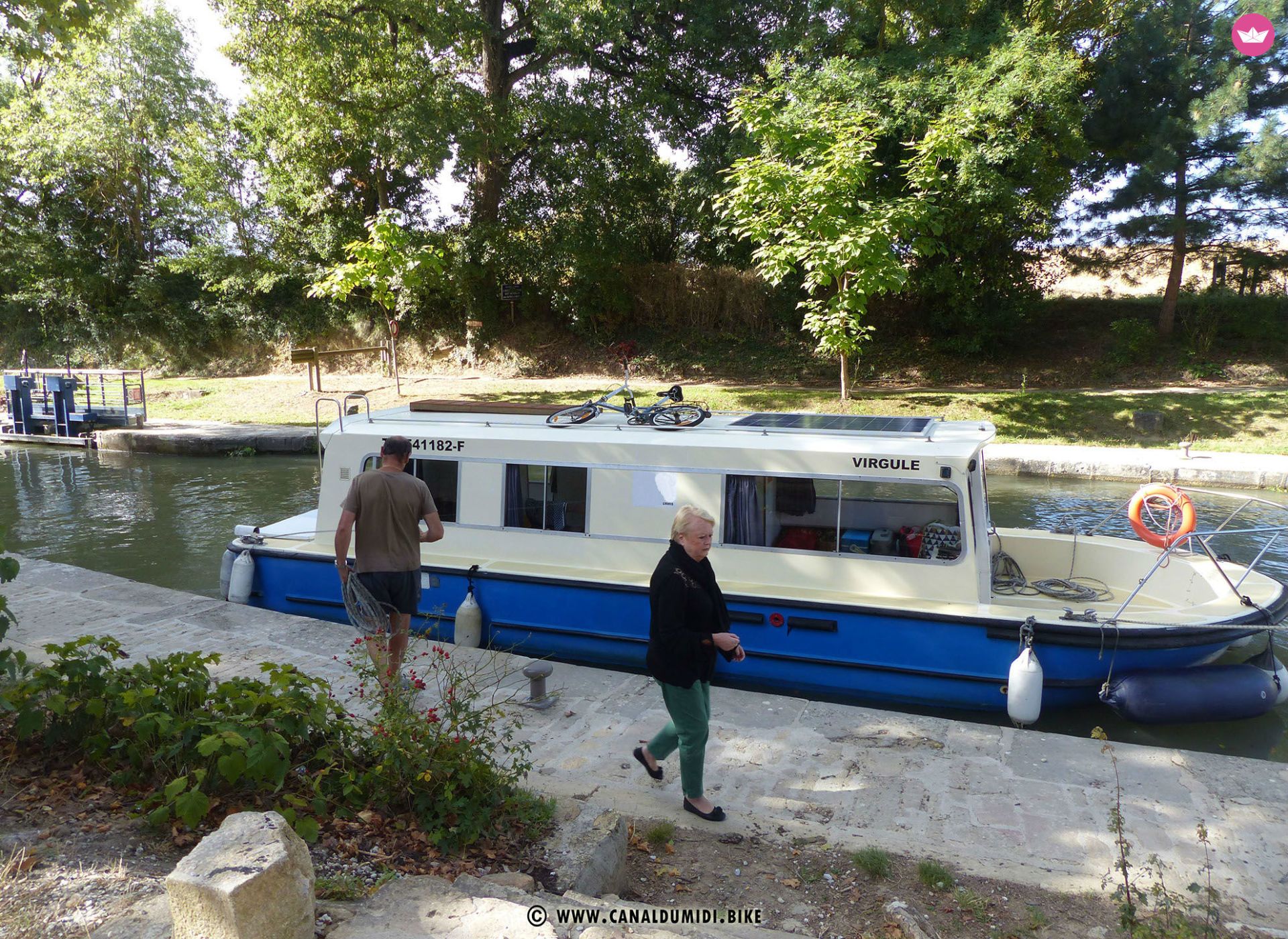 Péniche NaviCanal Virgule 10cv